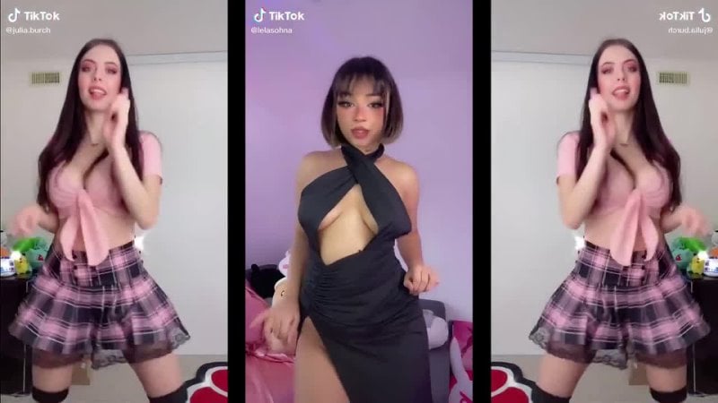 Compilación larga de tiktok pmv (mamada|pantalla dividida|adolescente|milf|con curvas|tetona|botín|baile|burlas|provocar|bang|chupar polla)