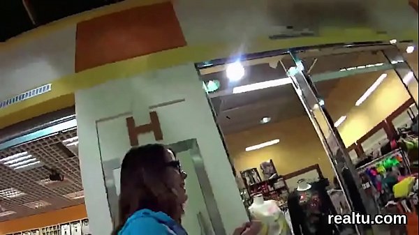 Attractive czech sweetie is tempted in the mall and fucked in pov