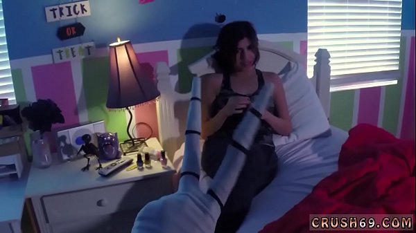 Amateur teen girl facial Swalloween Fun