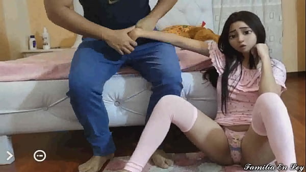 Hijastra inocente escucha a su padrastro en todo porque su mamá se lo ordena y su padrastro se aprovecha de ella