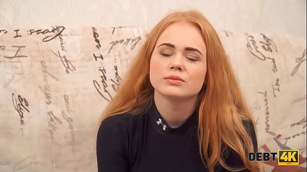 DEBT4k. The girl has no money to pay a debt and the collector fucks her