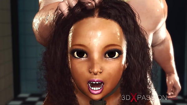 Cái máy chết tiệt. Gỗ mun nóng bỏng trong sự kiềm chế và đầu bếp béo điên cuồng