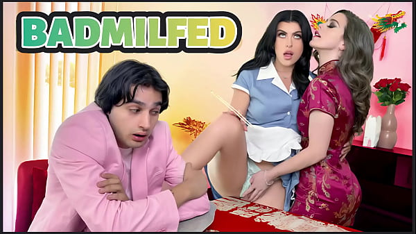 Schmutziger Dreier mit unserer Lieblingskellnerin Gal Ritchie