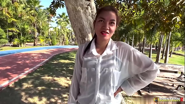 JohnTronX- nhặt một thiếu niên châu Á vô tội và kết thúc với cô ấy trong phòng của tôi