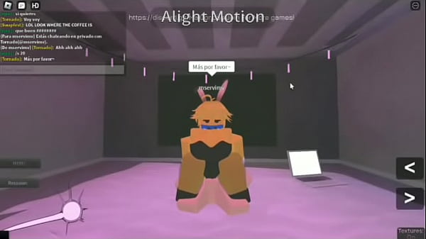 Fucking a Sexy Noob Bunny in a Roblox Condo