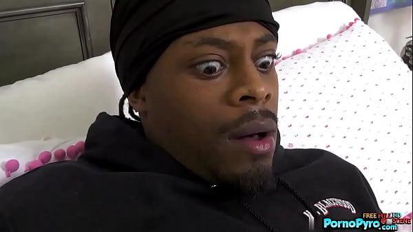 Cute Blonde Kay Lovely Her BF Mr Blaccwood'_s Big Black Cock!