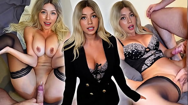 &quot_Eu & # 039_m Desculpe, querido, por favor, goze na minha buceta &quot_ A namorada o compensa por traí-lo com seu chefe