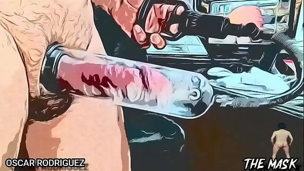 74 Oscar Rodríguez. in Cartoni Animati, Fumetti con una pompa a mano ho gonfiato il mio cazzo.