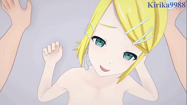 Hatsune Miku (25-ji, Nightcord de.) e Kagamine Rin fanno sesso intenso. - Progetto SEKAI VOCALOID POV Hentai