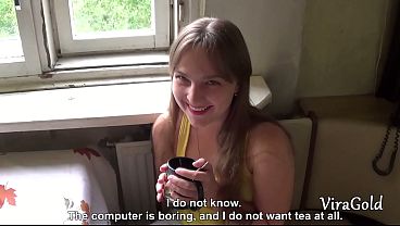 Ländliches heißes Mädchen wird gefickt und bekommt Creampie