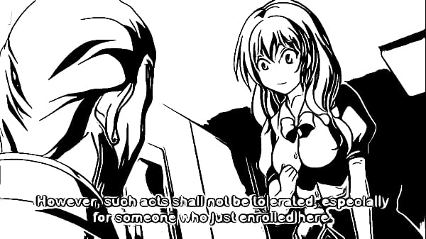 Comic – Armes Mädchen und Schulleiterin