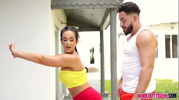 Wild Young Girl poses