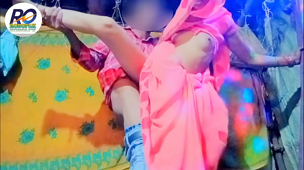 Village maid, sister-in-law and brother-in-law, fucked with mare in the stall, lifted all up and fucked with her legs, Hindi voice.