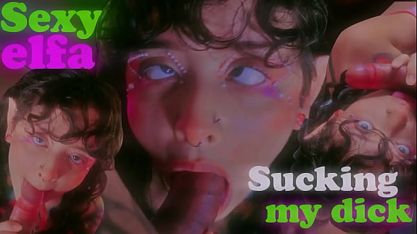 Nóng yêu tinh thủ dâm với hoạt, sau đó hút tinh ranh của tôi