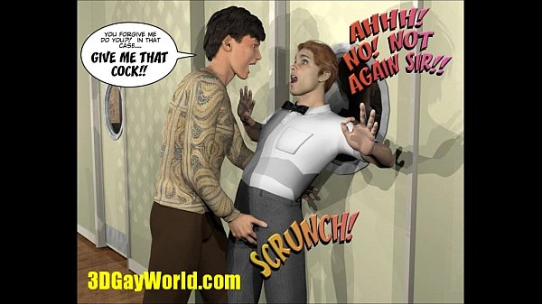 3D-Cartoon-Comic-Anime-Hentai-Geschichte, die schwulen Kunden gefällt